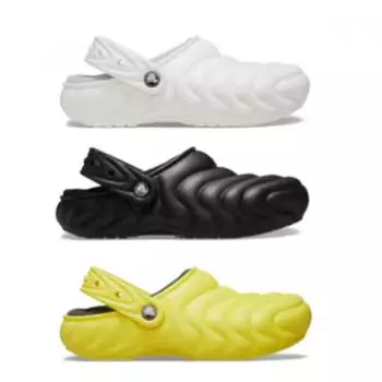Crocs Classic Lined Overpuff Clogs 210059 100210059 001210059 77j210059 6zq 210059100 (white)/M7W9(260)