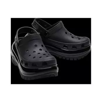 Crocs Classic Mega Crush Clog 207988 001 Black [Classic Mega Crus black/240