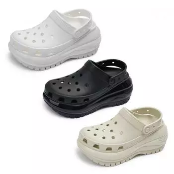 Crocs Classic Mega Crush Clog Clog Sandal 3 Choose 1 207988100 (white)/240