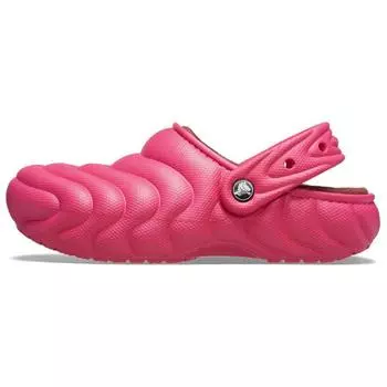 Crocs Classic Overpuff Lined Clog Dragon Fruit Unisex Sneakers Pink 210059-6ZQ 37-38