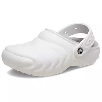 Crocs Classic Overpuff Lined Clog White Unisex Sneakers 210059-100 36-37