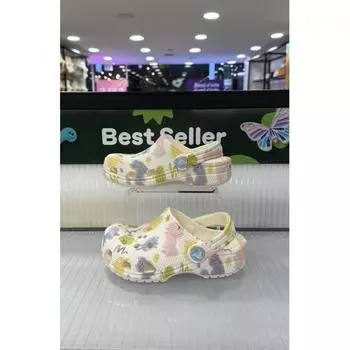 Crocs Classic Pastel Pet Crocs Toddler 210989 0wv chalk/120