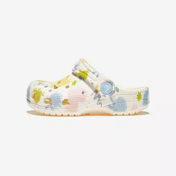 [Crocs] Classic Pastel Pets Clog Toddler, CRS210989, 1010111888, Popular Korean Shoes 120