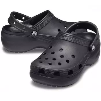 Crocs Classic Platform Clogs Woman Black 206750 001 W5(220)
