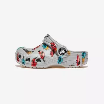 [Crocs] Classic Race Car Graphic Clog Toddler, CRS210992, 1010111889, Popular Korean Shoes 130