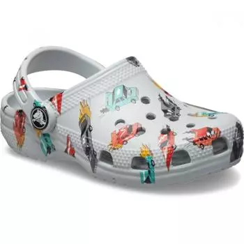Crocs Classic Race Car Graphic Clog Toddler 210992 1nn C5(120mm)