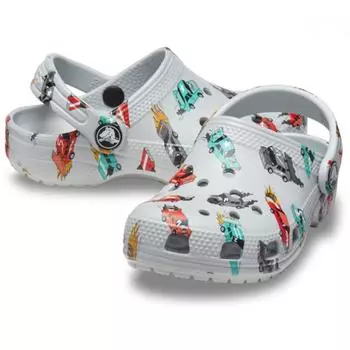 Crocs Classic Race Caz Graphic Cg Toddler 210992 1nn C6(130mm)