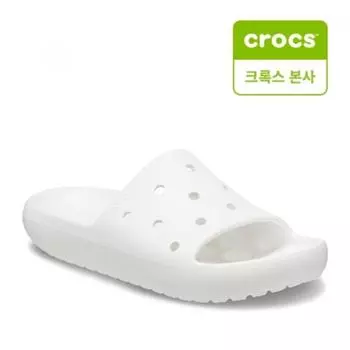 Crocs Classic Slide 2.0 Sandal Slippers White 209401 100 white/M6W8(250mm)