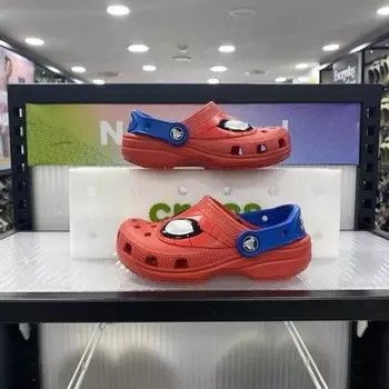 Crocs Classic Spider Man Clog Kids 207460 8c1 flame/210