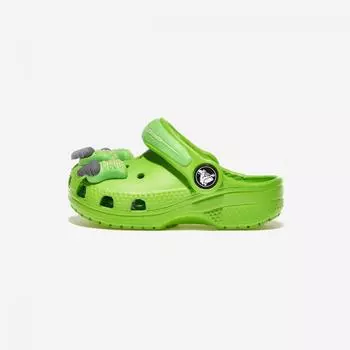 Crocs ClassicIc I Am DInosaur Clog Toddler Crs209700 Зеленый слайм 140