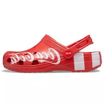Crocs Coca-Cola x Classic Clog 2 Red Женские кроссовки белые 207120-610 38-39