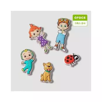 Crocs Cocomelon набор из 5 подвесок Gibbitz 10012532 onefree