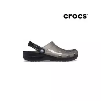 Crocs Common Classic Clear Clog Black 206908 001 M7W9 260