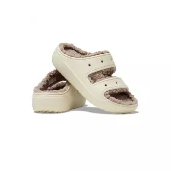 Crocs Common Classic Cozzzy Sandal Bom 23fusd207446 BONE MUSHROOMZ2YC/230