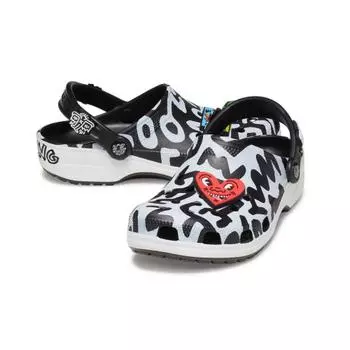 Crocs Common Haring Classic Clog Bk 24sucl209488 BLACK Z001/M4W6 230