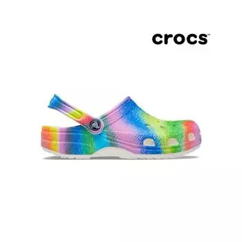 Crocs Common Spray Die Clog White Multi 208054 94s M4W6230