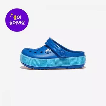 Crocs Crockband Chevron Light Clog Toddler Crs210466 Blue Bolt Venetian Blue 120
