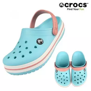 Crocs Crocs Band Clog K Kids 207006 4s3 Ice Blue 2070064S3C11 (175)