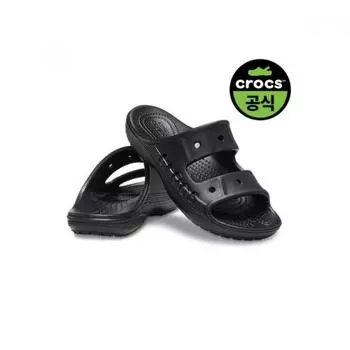 [Crocs] Crocs Official Adult Baya Sandal Bk 25susd207627 BLACK(Z001)/M4W6(230)