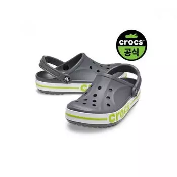 Crocs Crocs Official Adult Bayaband Clog Sgl 25sucl205089 SLATE GREY_LIME PUNCH(Z0GX)/M4W6(230)