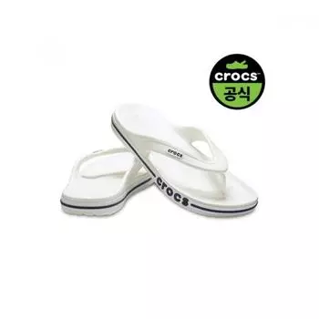 Crocs Crocs Official Adult Bayaband Flip Wtn 25sufp205393 WHITE_NAVY(Z126)/M5W7(240)