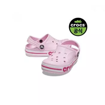[Crocs] Crocs Official InfanT Bayaband Clog T Bpc 25skcl207018 BALLERINA PINK_CANDY PINK(Z6TG)/C6