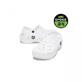 [Crocs] Crocs Official Kids Baya Clog K Wt 24sKcl207013 WHITE(Z100)/C11