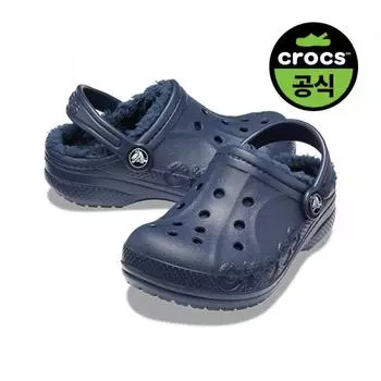 Crocs Crocs Official Kids Baya Lined Clog K Navy 23fKcl207500 NAVY NAVY(Z463)/C11