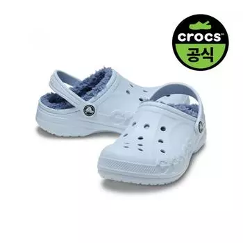 Crocs Crocs Official Kids Baya Lined Clog K Mbu 24fKcl207500 MINERAL BLUE(Z4JQ)/C11
