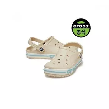 [Crocs] Crocs Official Kids Bayaband Clog K Wwt 25sKcl207019 WINTER WHITE(Z11S)/C11