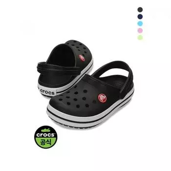 Crocs Crocs Official Kids Crocband Clog K 4 Choice 1 24sKcl207006 01)BLACK(Z001)/C11