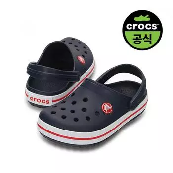 Crocs Crocs Official Kids Crocband Clog K Nvr 23sKcl207006 NAVY_RED(Z485)/C11