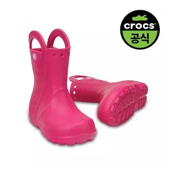 Crocs Crocs Official Kids Handle It Rain Boot Kids Cpk 24skbt12803 CANDY PINK(Z6X0)/C12