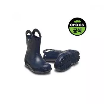 Crocs Crocs Official Kids Handle It Rain Boot Navy 25skbt211052 NAVY(Z410)/C11