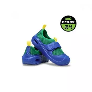 Crocs Crocs Official Kids Swiftwater Splash K Gri 25sKsd210619 GREEN IVY(Z3WH)/C11