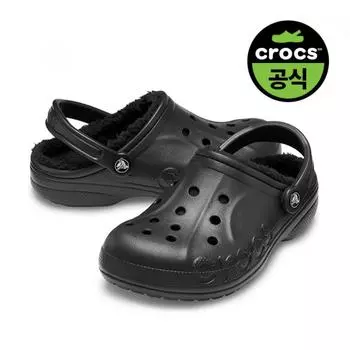 Crocs Crocs Official Public Baya Lined Clog Black 23fucl205969 BLACK BLACK(Z060)/M5W7(240)