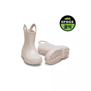 Crocs Crocs Official Toddler Handle It Rain Boot Qua 25skbt211056 QUARTZ(Z6UR)/C7