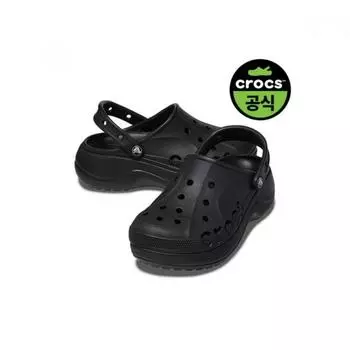 CrocS CrocS Official Women S Baya Platform Clog Bk 25Swcl208186 BLACK(Z001)/W6(230)