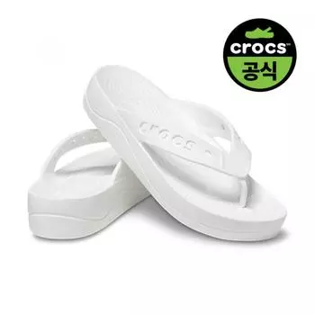 CrocS CrocS Official Women S SandalS Baya Platform Flip Wt 24SwSd208395 WHITE(Z100)/W8(250)