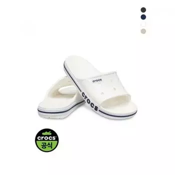 Crocs Crocs Официальный публичный Bayaband Slide 4 Выбор 1 24susd205392 01)BLACK_WHITE(Z066)/M4W6(230)