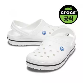Crocs Crocs Официальный публичный Crocband Wt 24sucl11016 WHITE(Z100)/M4W6(230)