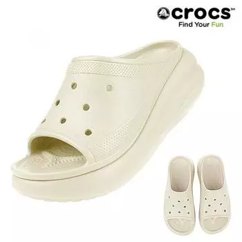 Crocs Crocs Public Sandals Crush Slide 208731 2y2 Bone 2087312Y2230