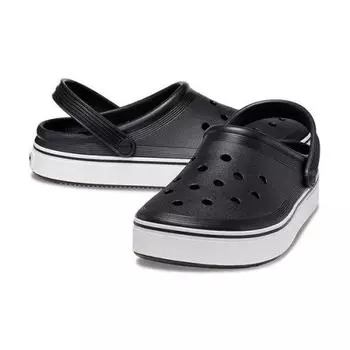 Crocs Crocs Shared Off Court Clog Bk 24sucl208371 BLACK Z001/M4W6 230