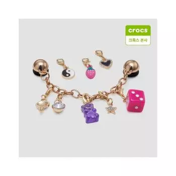 Crocs Custom Charm Chain 5 Pack Gibbitz Charm 10012955 onefree