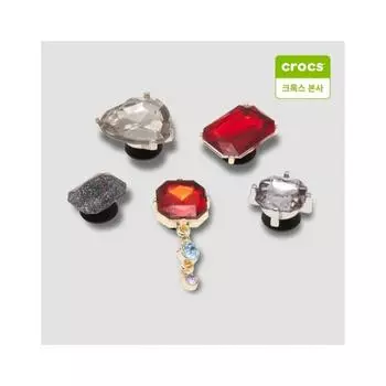 Crocs Dark Romance Mood Bosque 5 Piece Set Gibbitz Charm 10014544 onefree