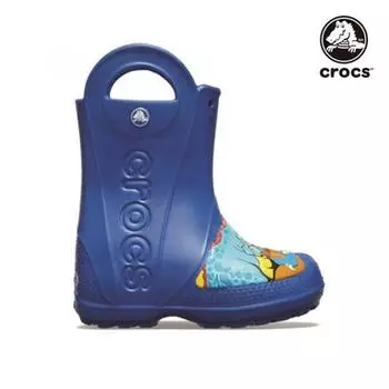 Crocs Детские ботинки Tqj 205536 4gx Fun Lab Dino Rain Boots Kids 130