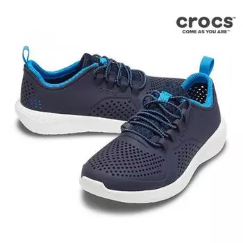 Crocs Детские кроссовки Tqj 206011 462 Literide Pacer K Navy Whi 165