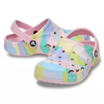 Crocs Детские сабо Baya с сезонным принтом 209728 606 C11(175mm)