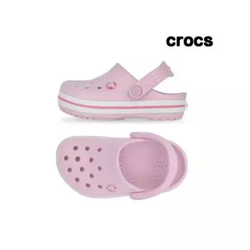 Crocs Детские сандалии CrocK Band Clog K Ballerina pinK 207006 6gd 2070066GD210mm J2