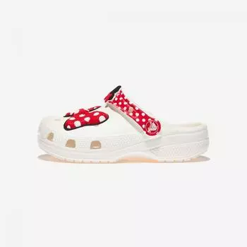 Crocs Disney Minnie Mouse Classic Clog Kids Crs208711 White Red 175
